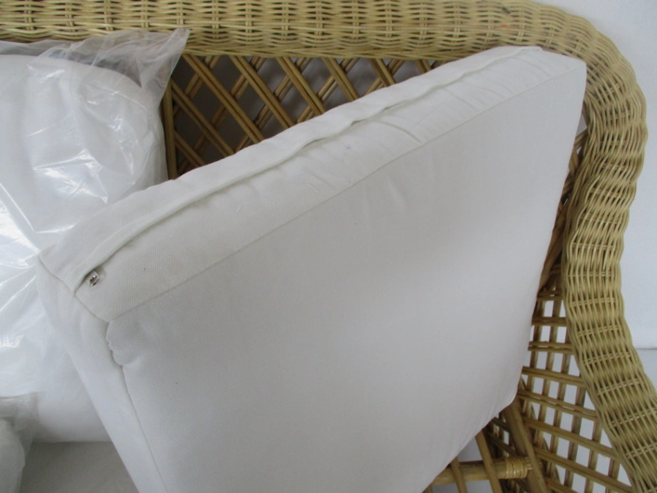 Salotto rattan naturale vimini  Crystal 4 posti - 4