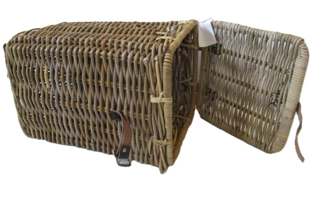 Cesto Porta Biancheria in Giunco Cm 30x30x42 H - 3
