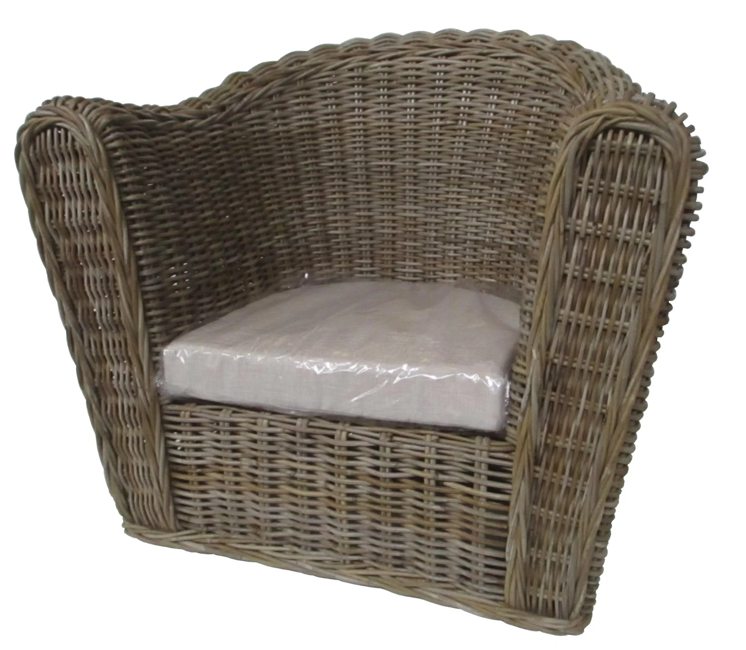 Poltrona in rattan naturale vimini  Tempio