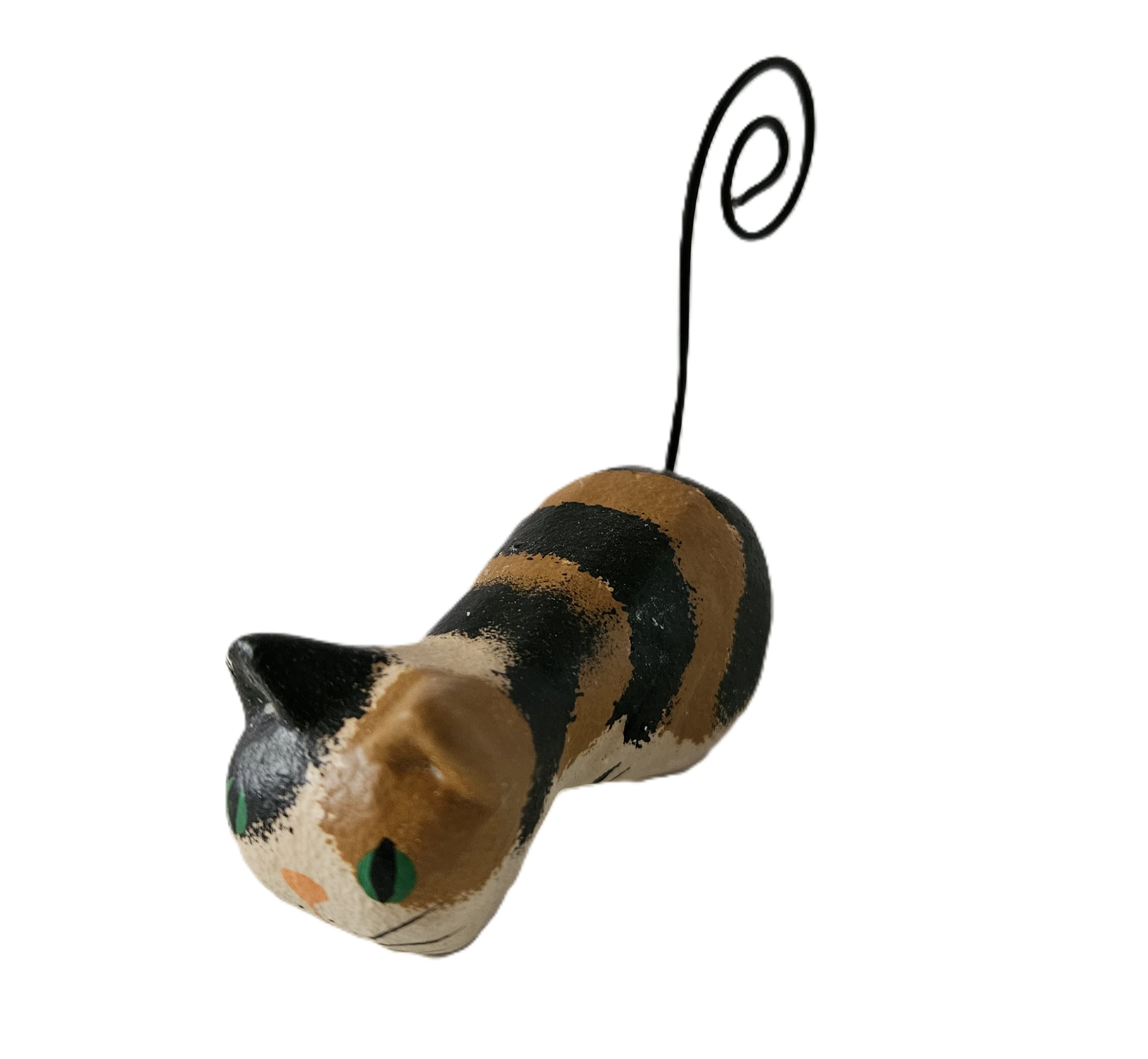 Gatto Portafoto / Memo in Legno 9 Cm - Colori assortiti – Simpatico Gattino da Scrivania - 3