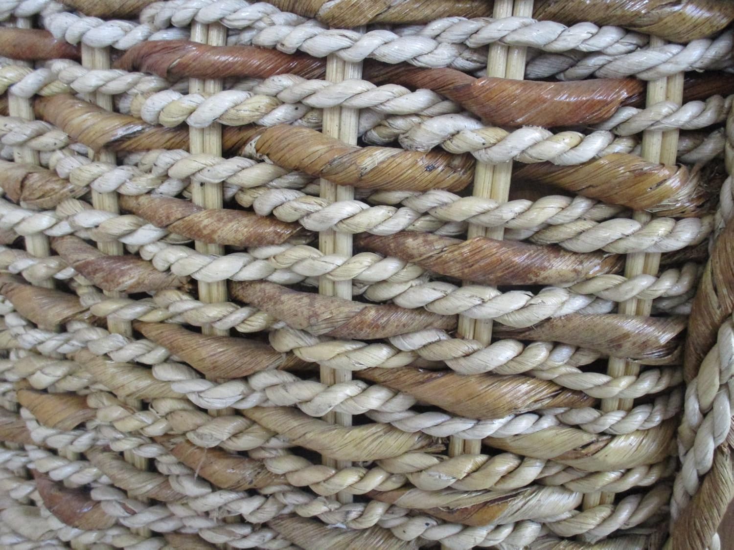 tavolo in banano e teak ovale cm 100x55x50 H art dp/29 - 5