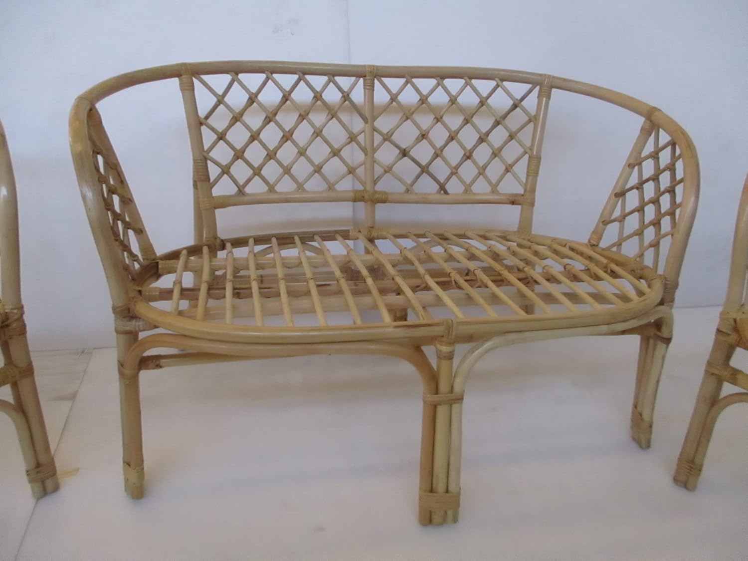 Salotto rattan naturale vimini Bahama Naturale - 5