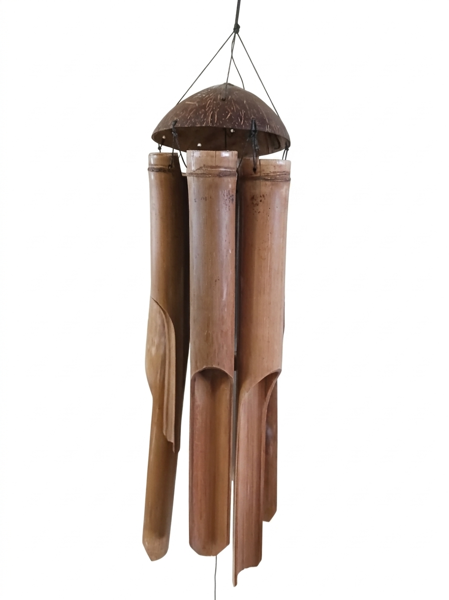 Scaccia Guai Bamboo e Cocco Minimal – 56 cm