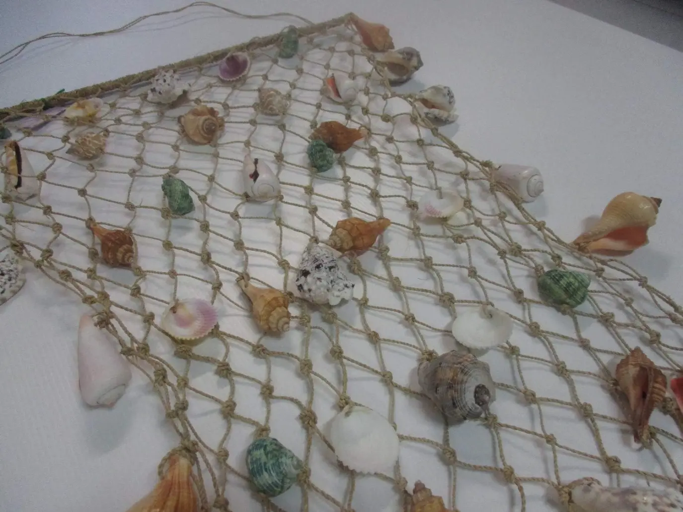 Retina Decorativa con Conchiglie Naturali – 50x100 cm