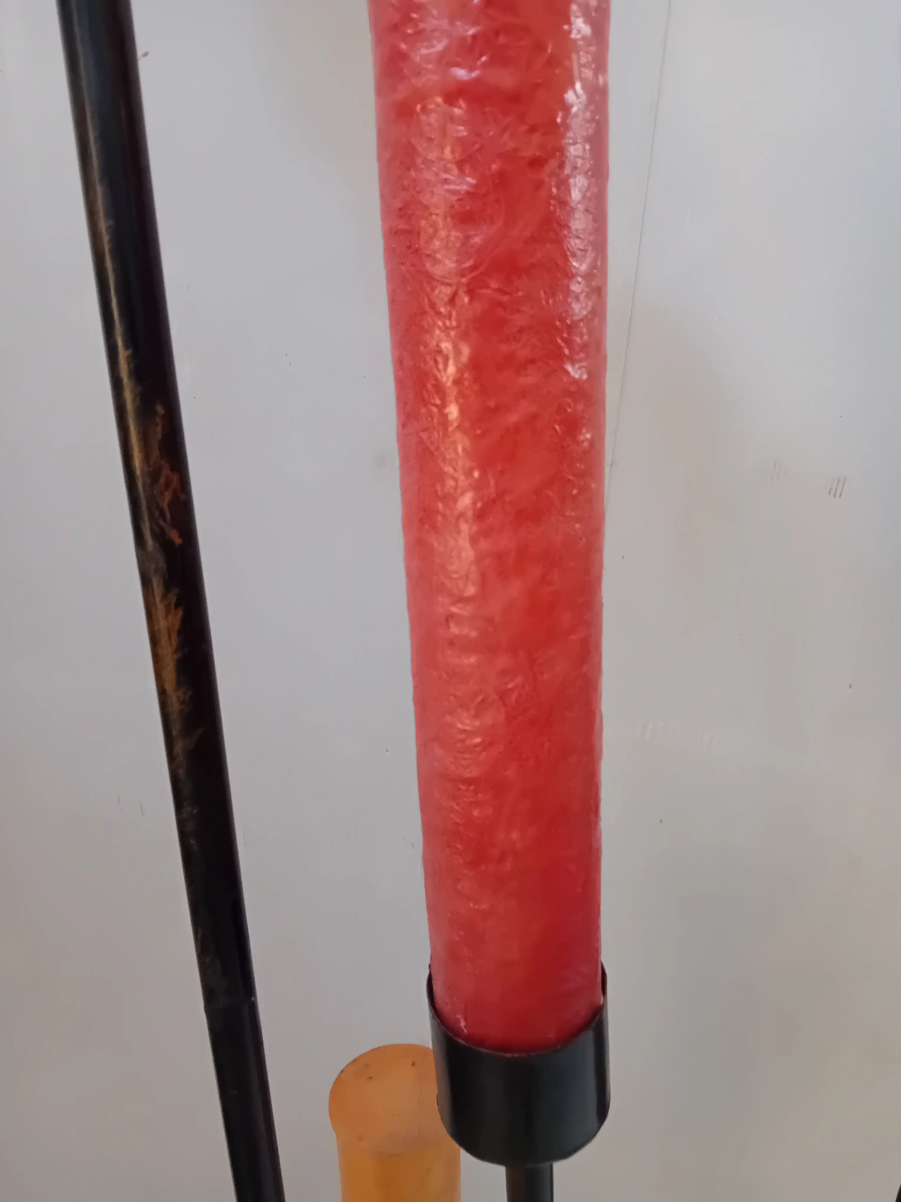 Lampada da Terra Vintage a 3 Luci in Ferro e Diffusori Colorati – H 200 cm - 3