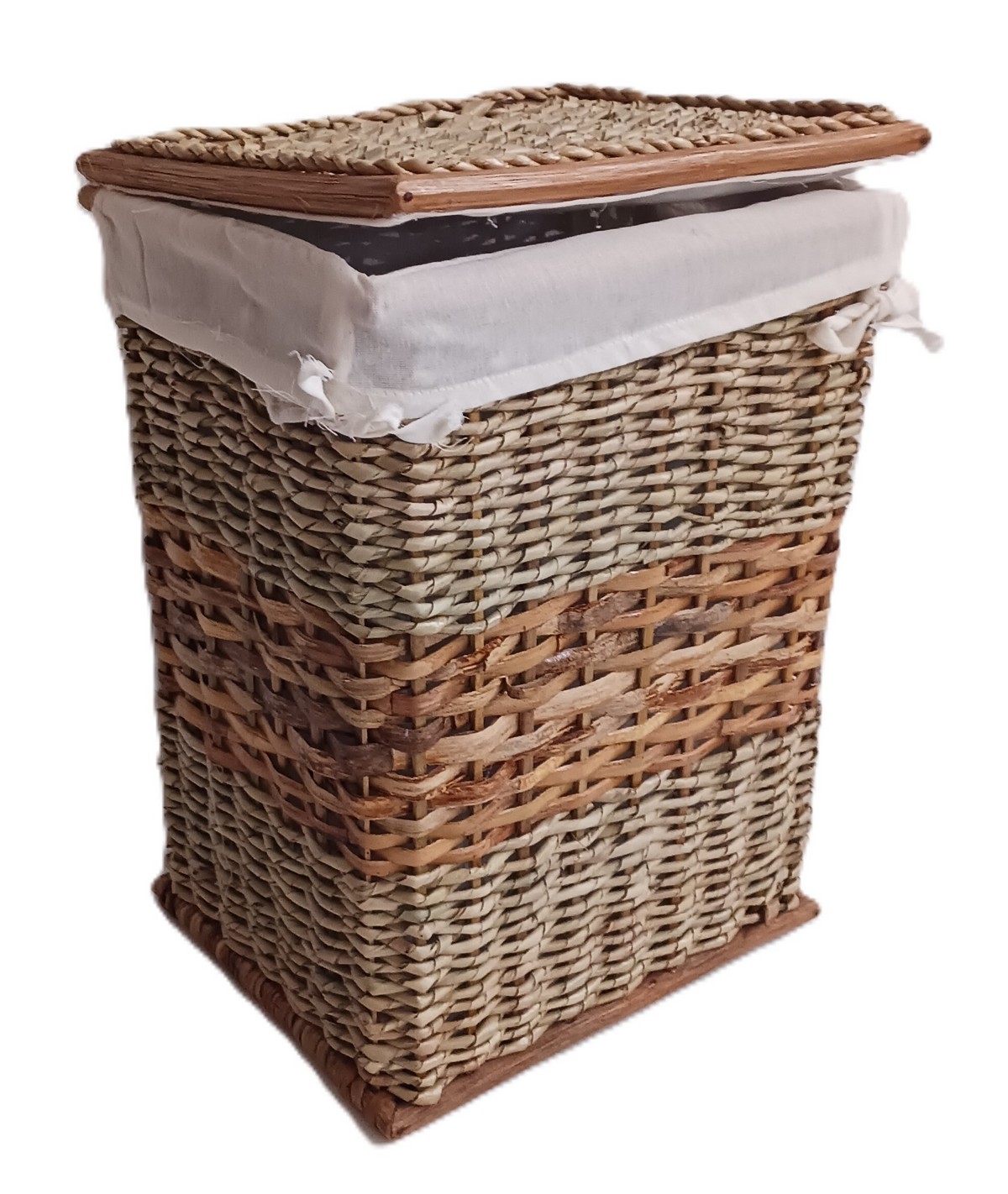 Cesto Porta Biancheria e Porta Giochi Cm 30x26x44 H