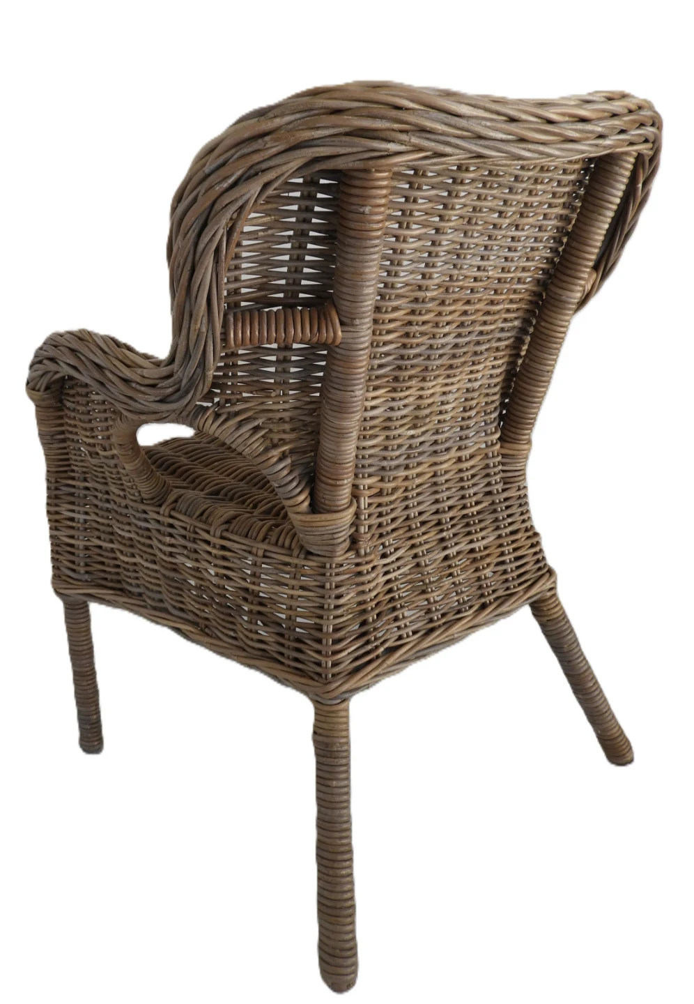 Salotto rattan naturale Kubo Grey  Dhika 4 posti - 5
