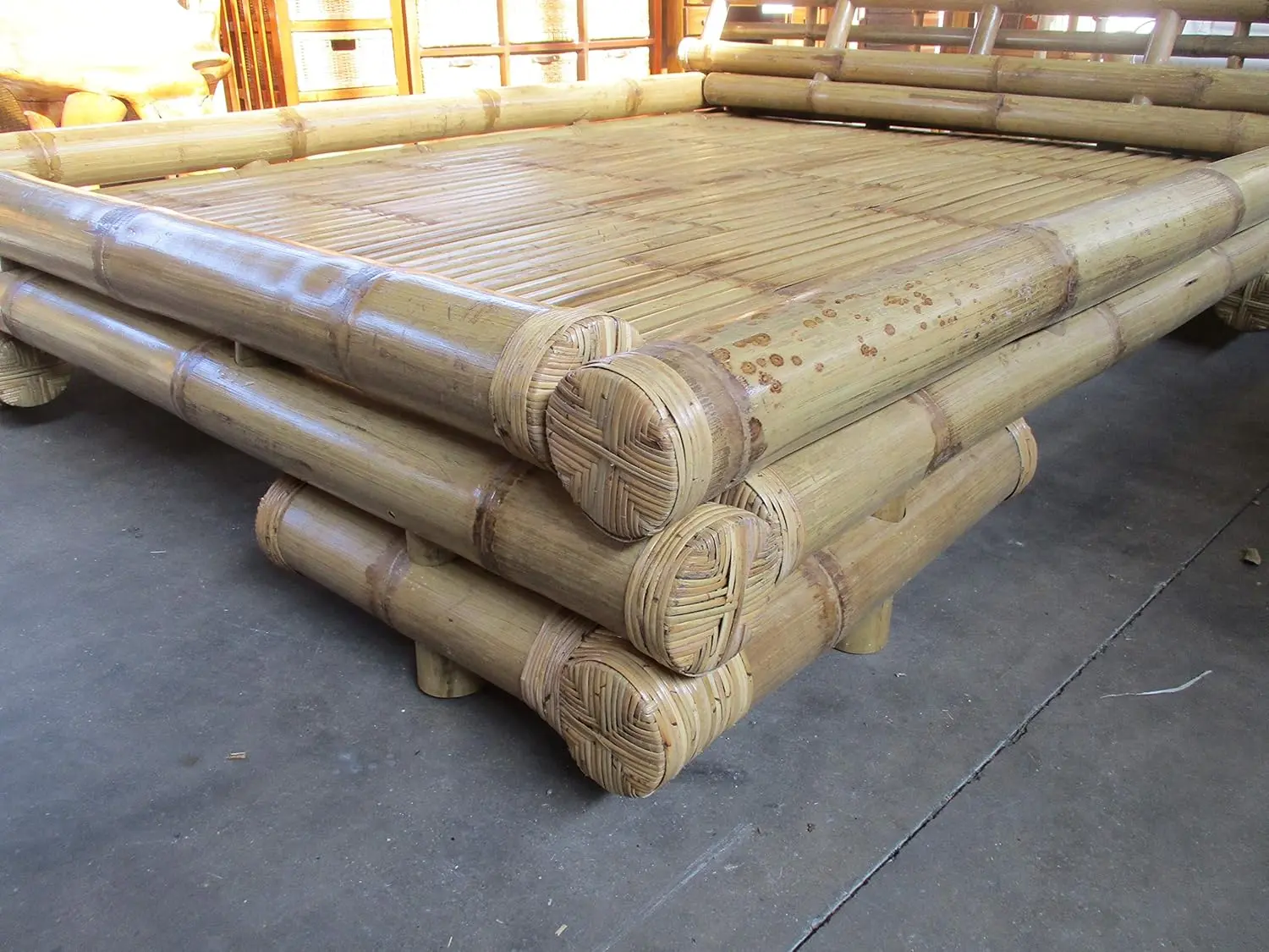 Letto in Bamboo Naturale | Design Etnico e Sostenibile Dal Pozzo Andrea