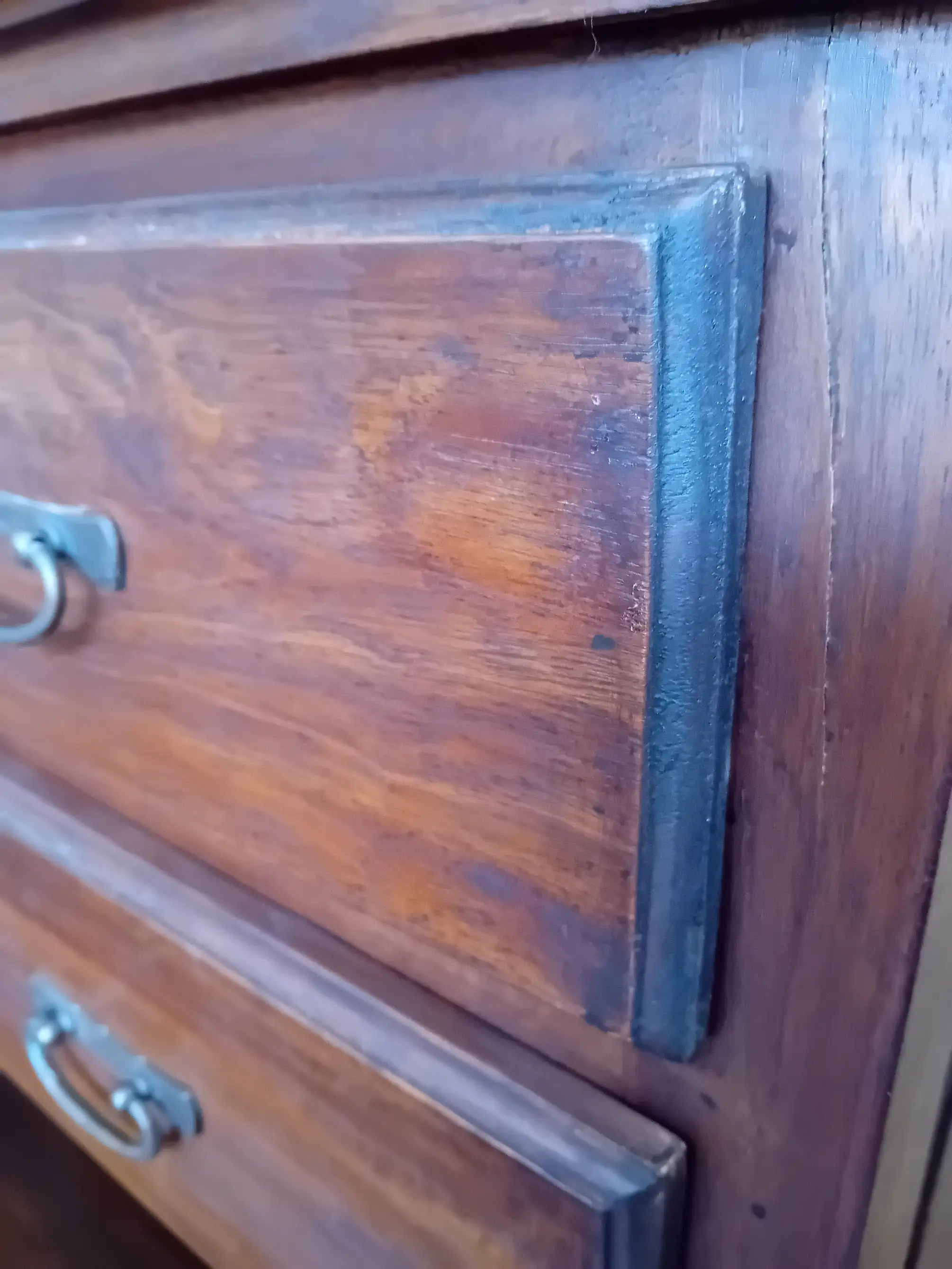 Comò Settimino in Legno Massello a 7 Cassetti – L 86 x P 47 x H 140 cm - 3