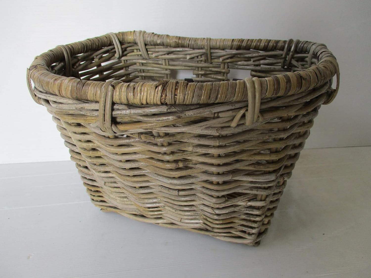 cesto vimini per bicicletta