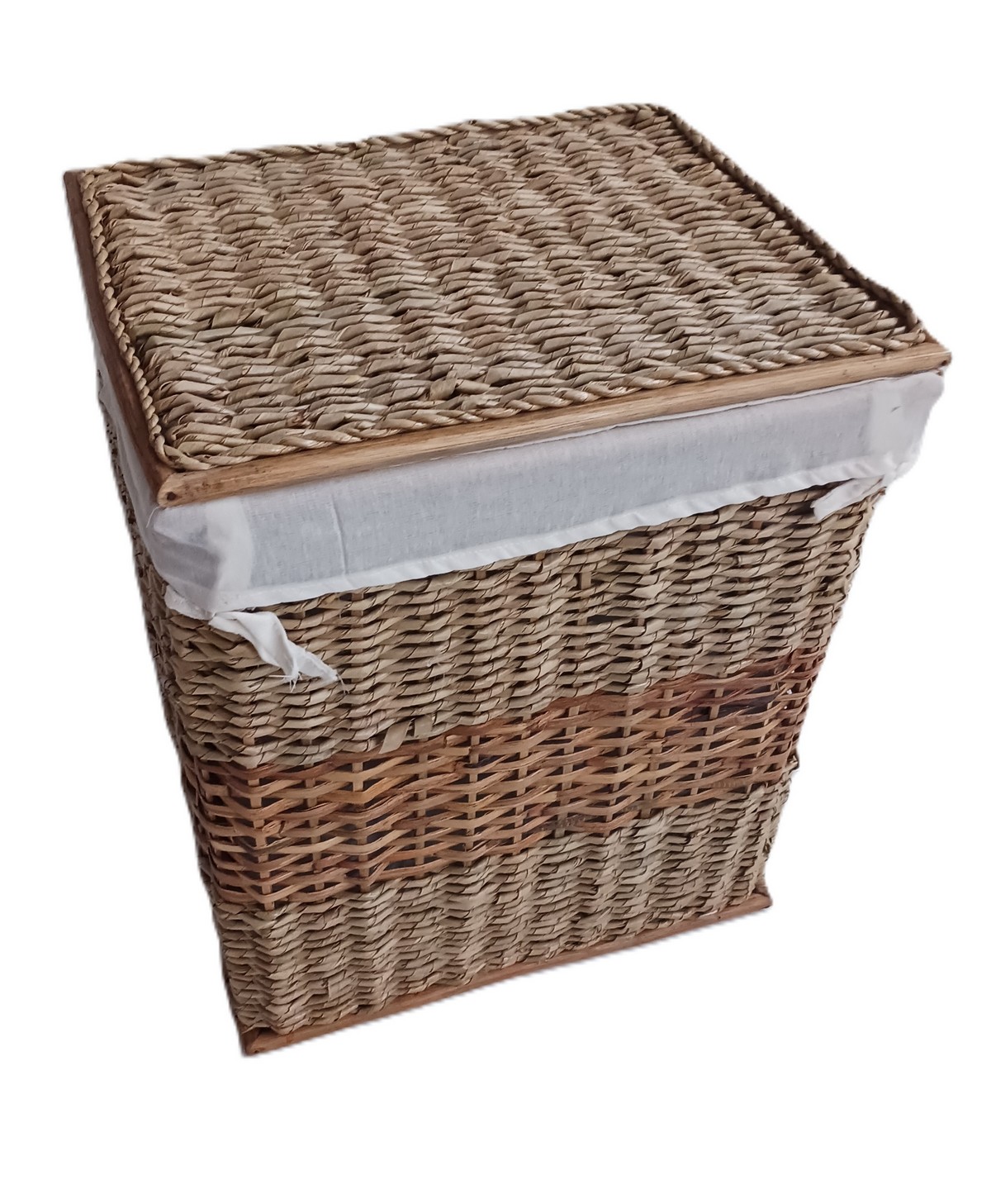 Cesto Porta Biancheria e Porta Giochi Cm 44x35x54 H