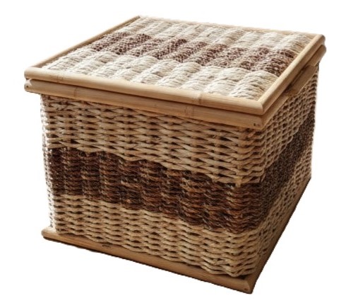 Baule Quadrato Multiuso Cm 50x50x41 H