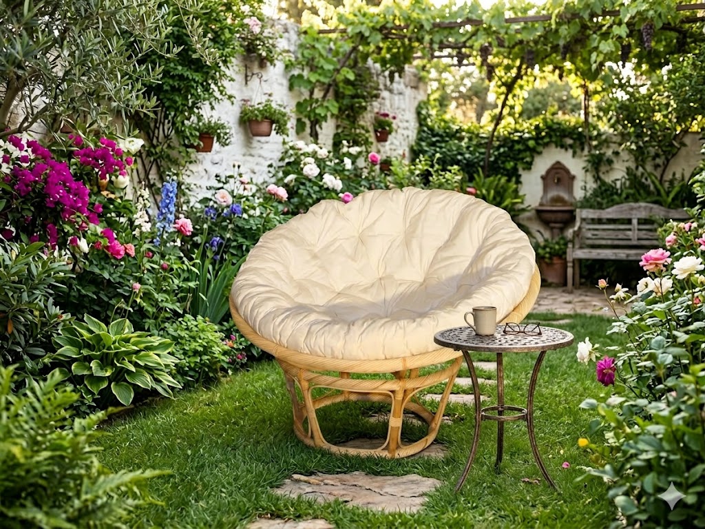 Poltrona Papasan Naturale