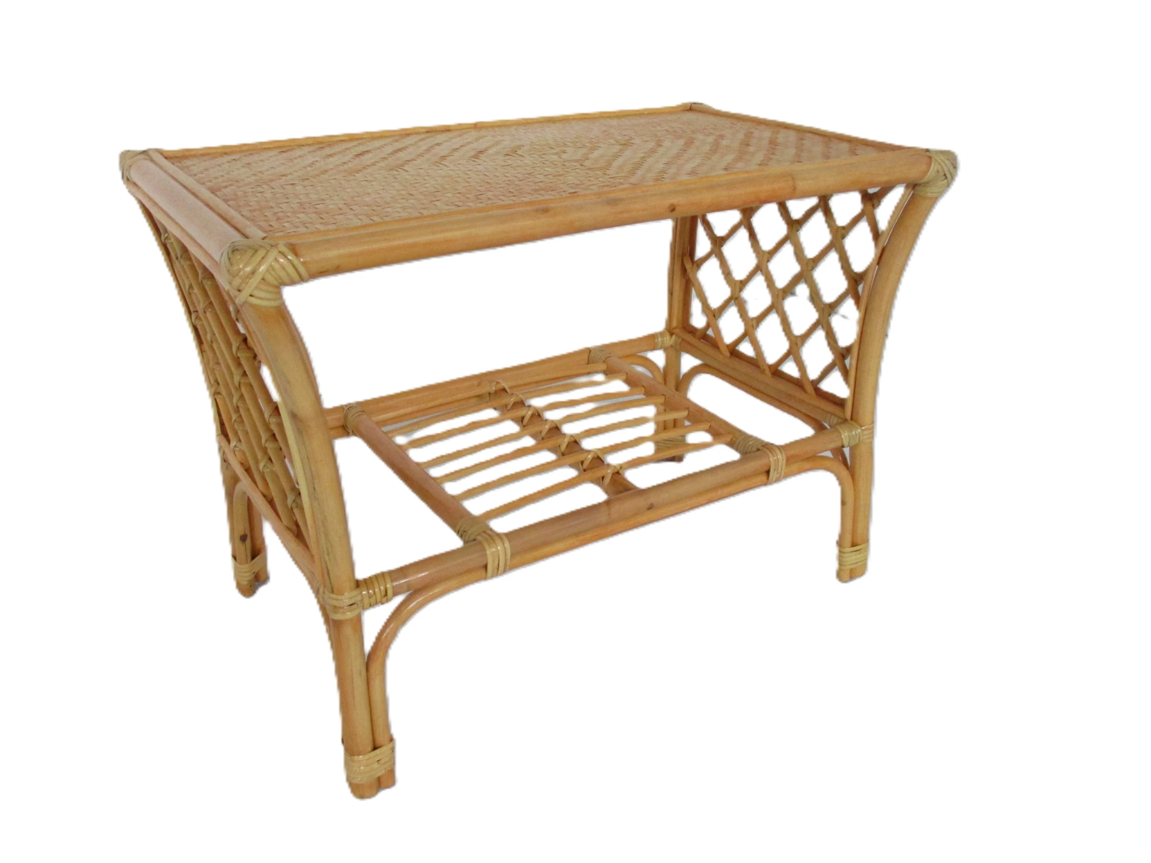 Salotto in rattan naturale vimini Makita 5 posti - 5