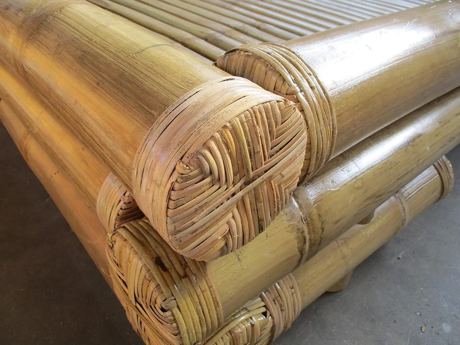 Letto in Bamboo Naturale | Design Etnico e Sostenibile - 3