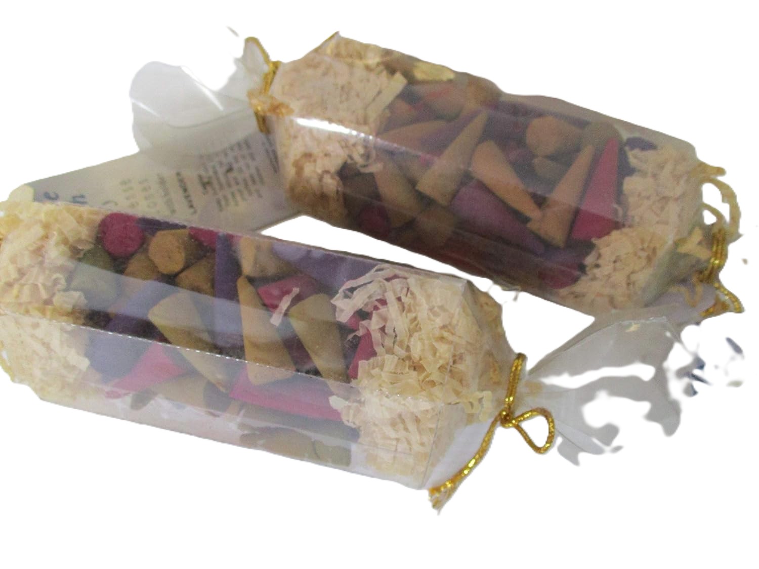 160 Coni INCENSO in Due Confezioni Regalo CM 24X7X7 H CADAUNA