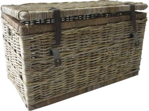 Baule in Giunco Extra Large Cm 85x50x58 H