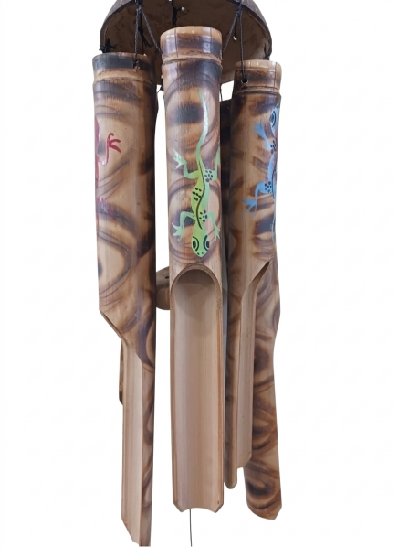 Scaccia Guai Bamboo e Cocco - Geco – 48 cm