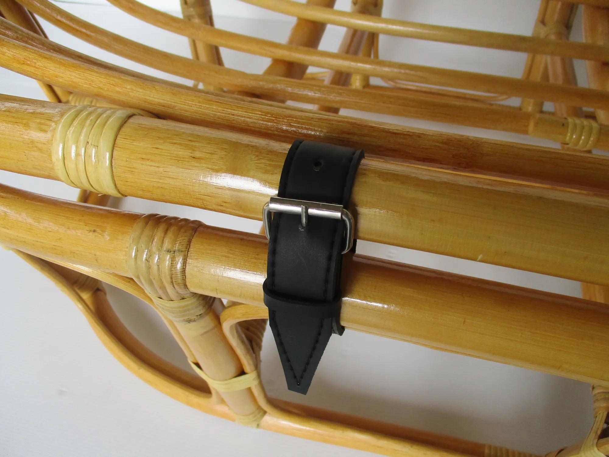 Divano Mamasan – Relax di Coppia in Rattan Color Miele - 4