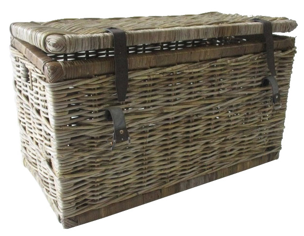 Baule in Giunco Extra Large Cm 85x50x58 H