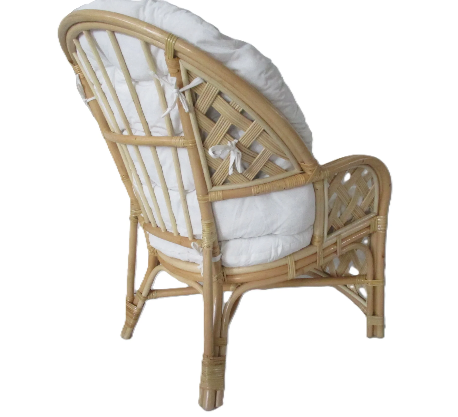 Salotto rattan naturale  vimini  Brazil 4 posti - 4