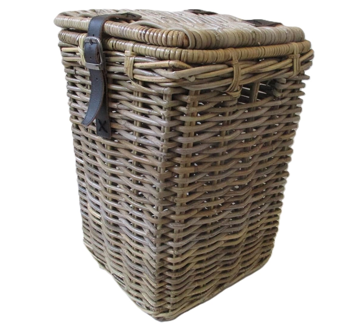 Cesto Porta Biancheria in Giunco Cm 30x30x42 H