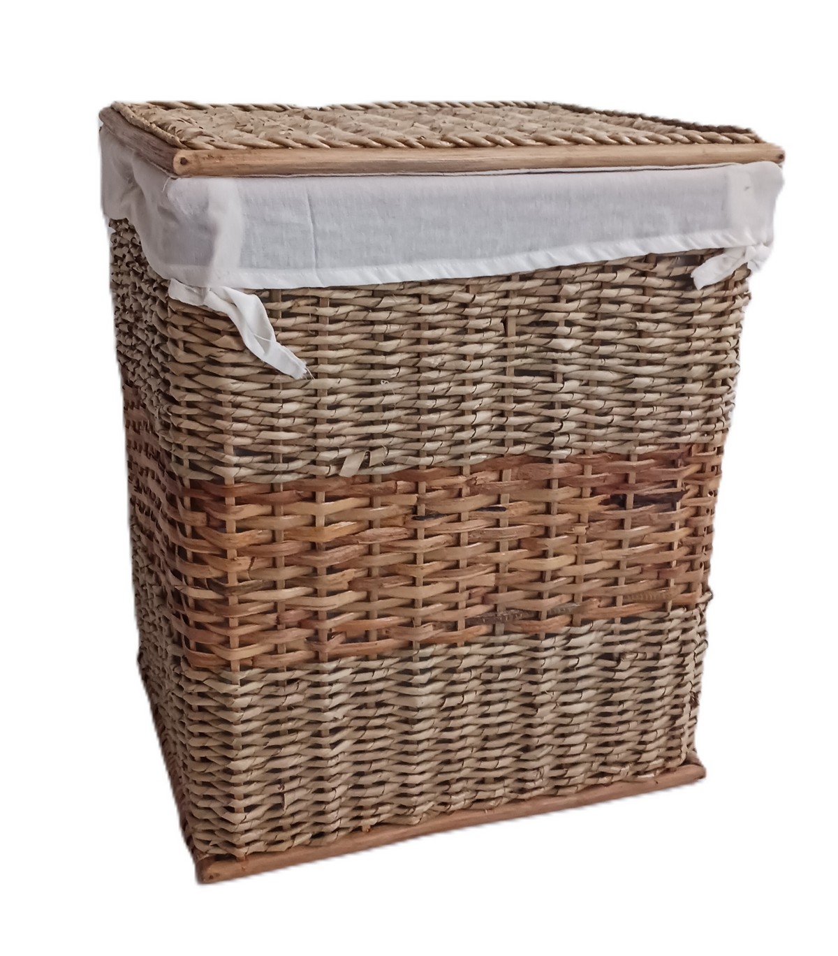 Cesto Porta Biancheria e Porta Giochi Cm 44x35x54 H