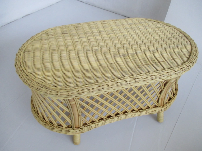 Salotto rattan naturale vimini  Crystal 4 posti - 5