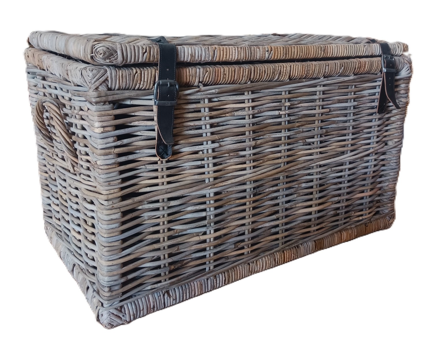 Baule Cassapanca in Giunco Kubu Cm 73x40x47 H