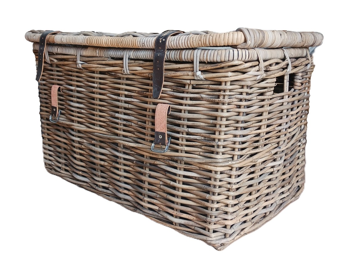 Baule in Giunco Kubu Cm 75x46x48 H