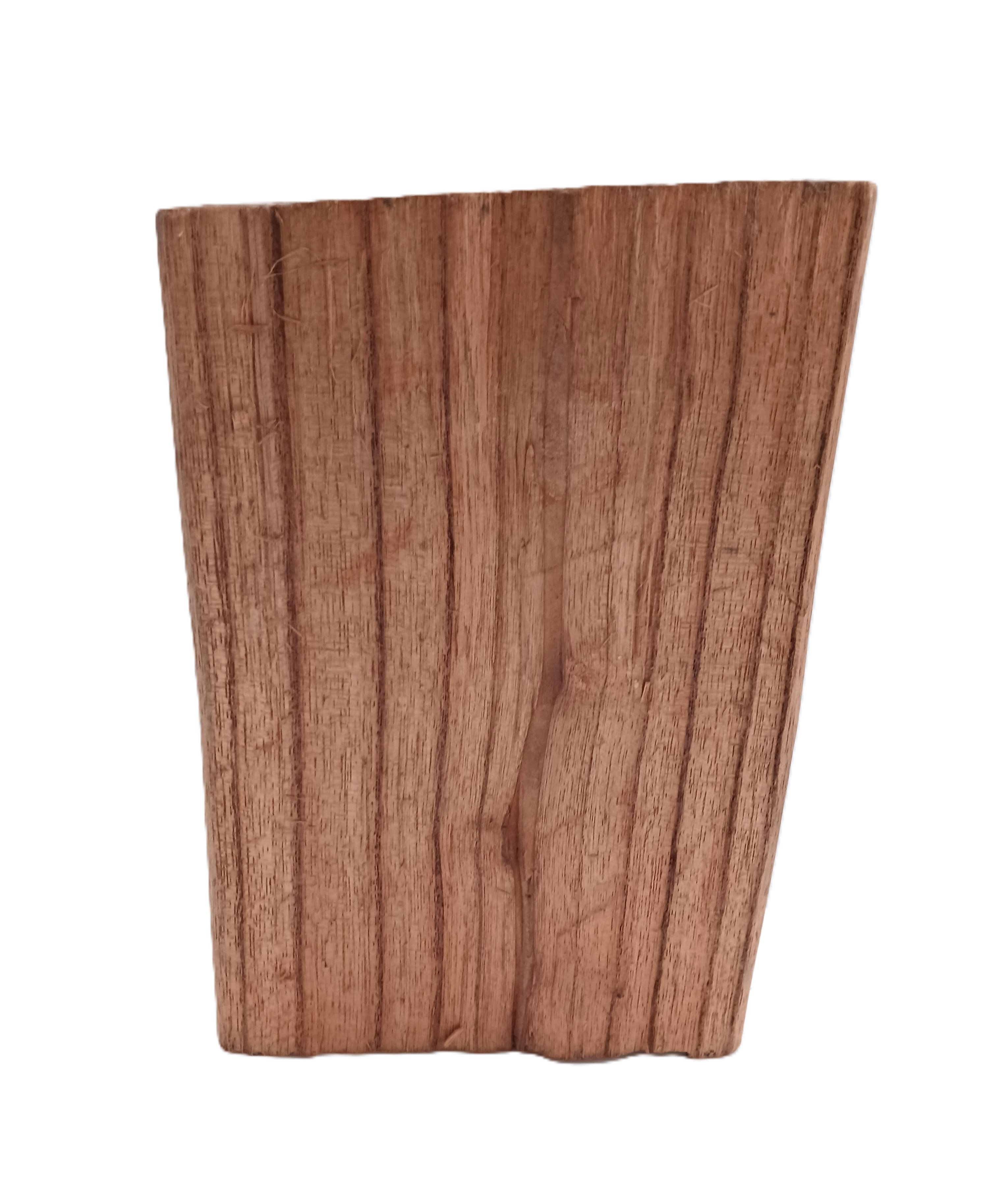 Scultura in Legno Intagliato "Maschera Tribale" – 15x20 cm – Fermalibri / Decoro - 3