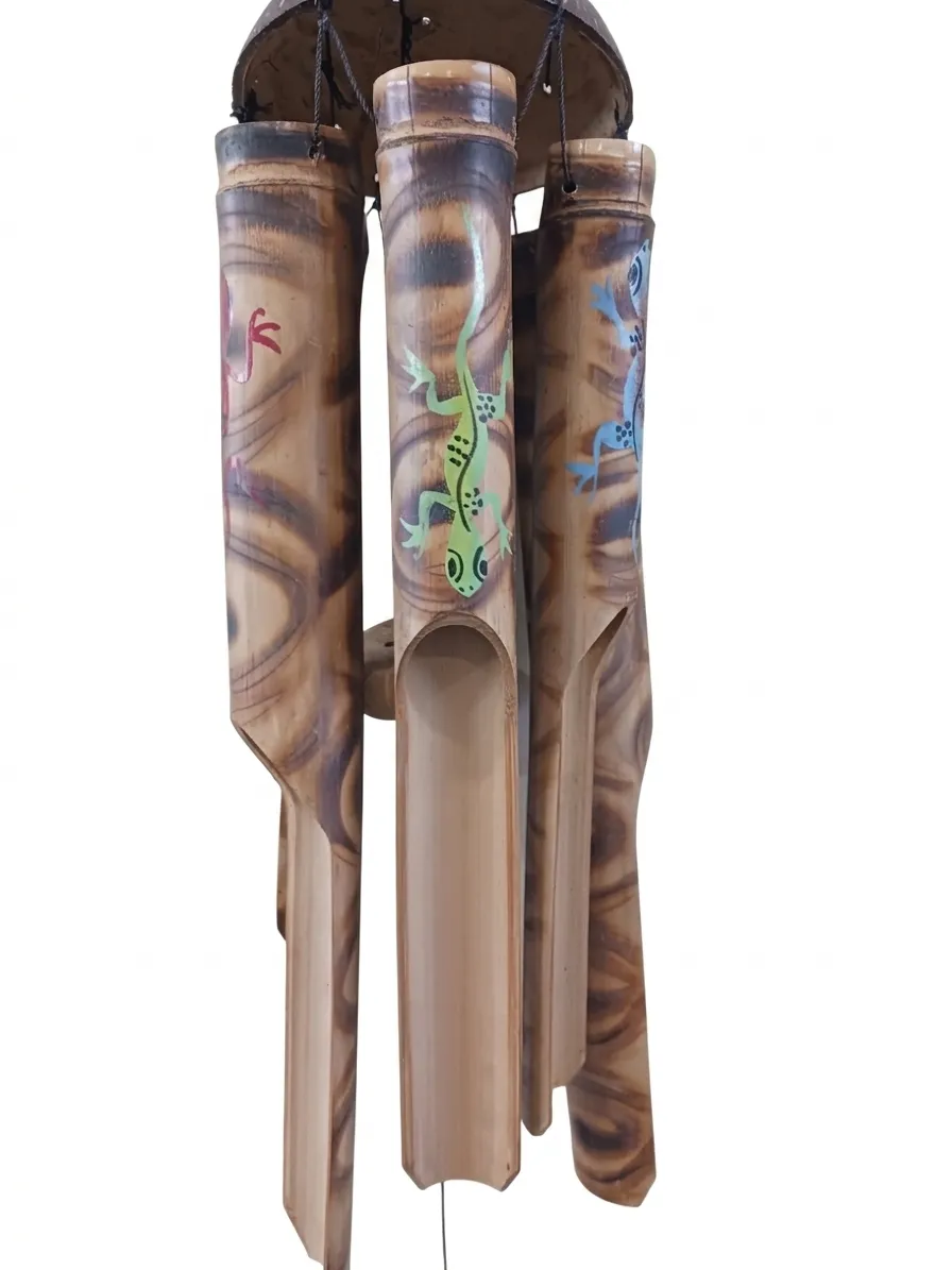 Scaccia Guai Bamboo e Cocco - Geco – 48 cm