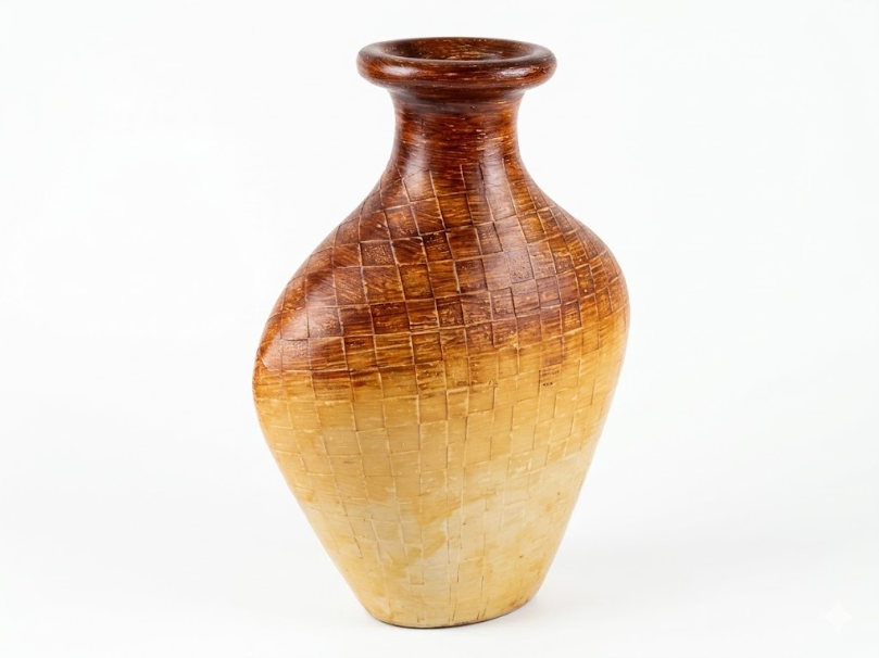 Vaso asimmetrico in terracotta cnm 49