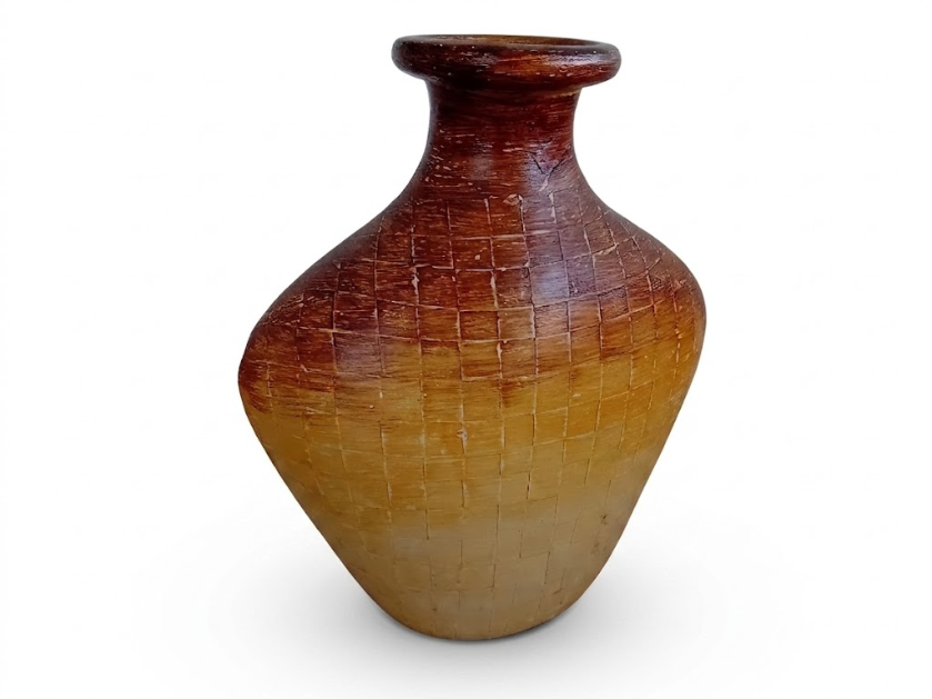 Vaso asimmetrico in terracotta cnm 100