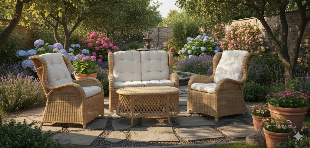 Salotto Bally Midollino