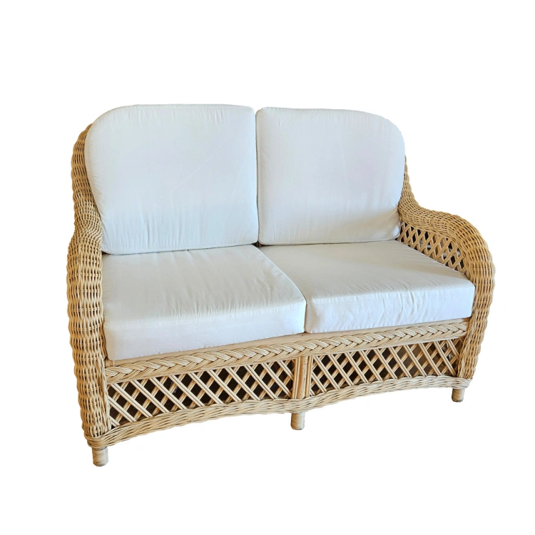 Salotto rattan naturale vimini  Crystal 4 posti - 3
