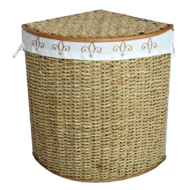 Cesto Portabiancheria ad Angolo Cm 42x42x58 H