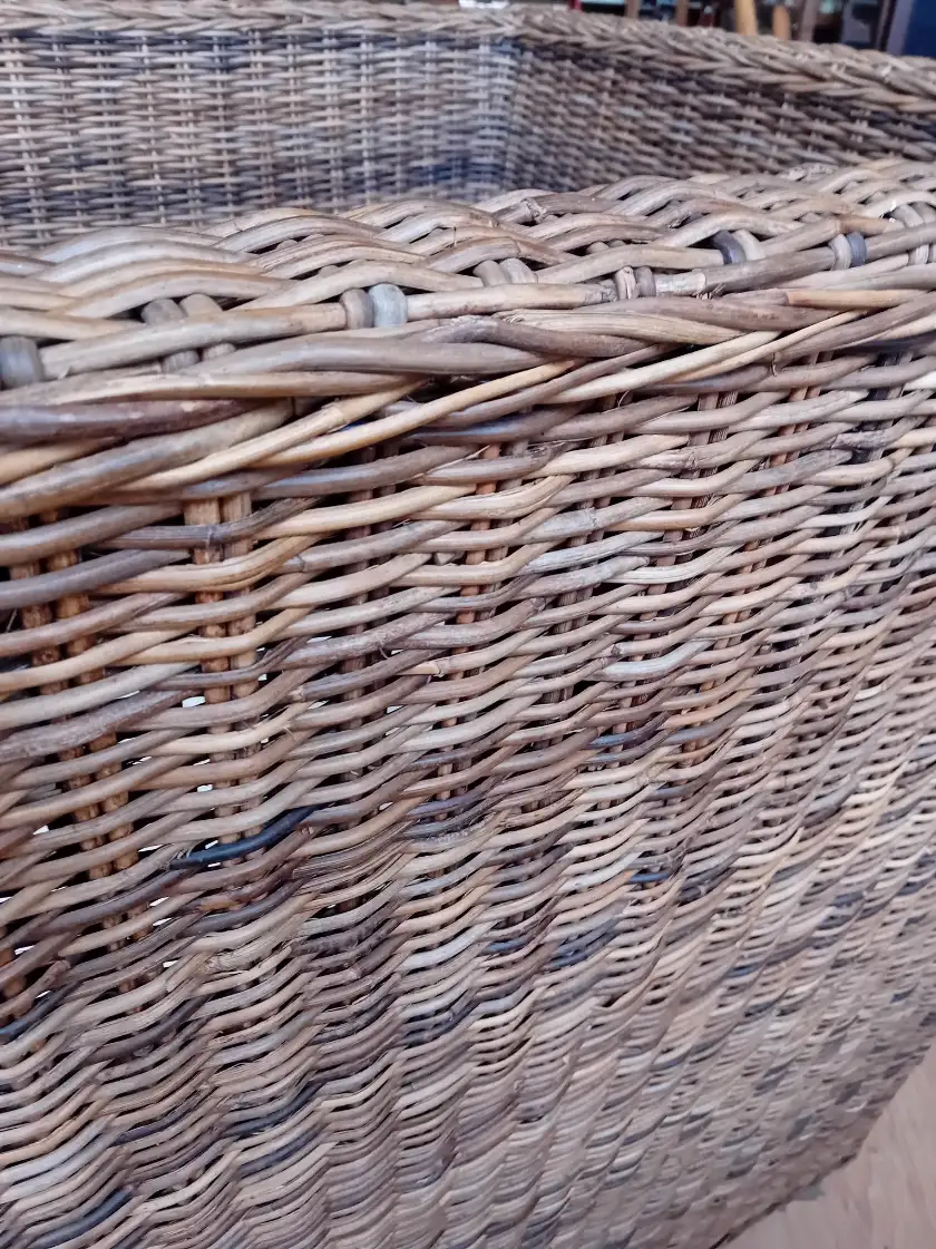 Poltrona  (107x93x125 cm) Maxi Highback in Rattan vimini Intrecciato - 4