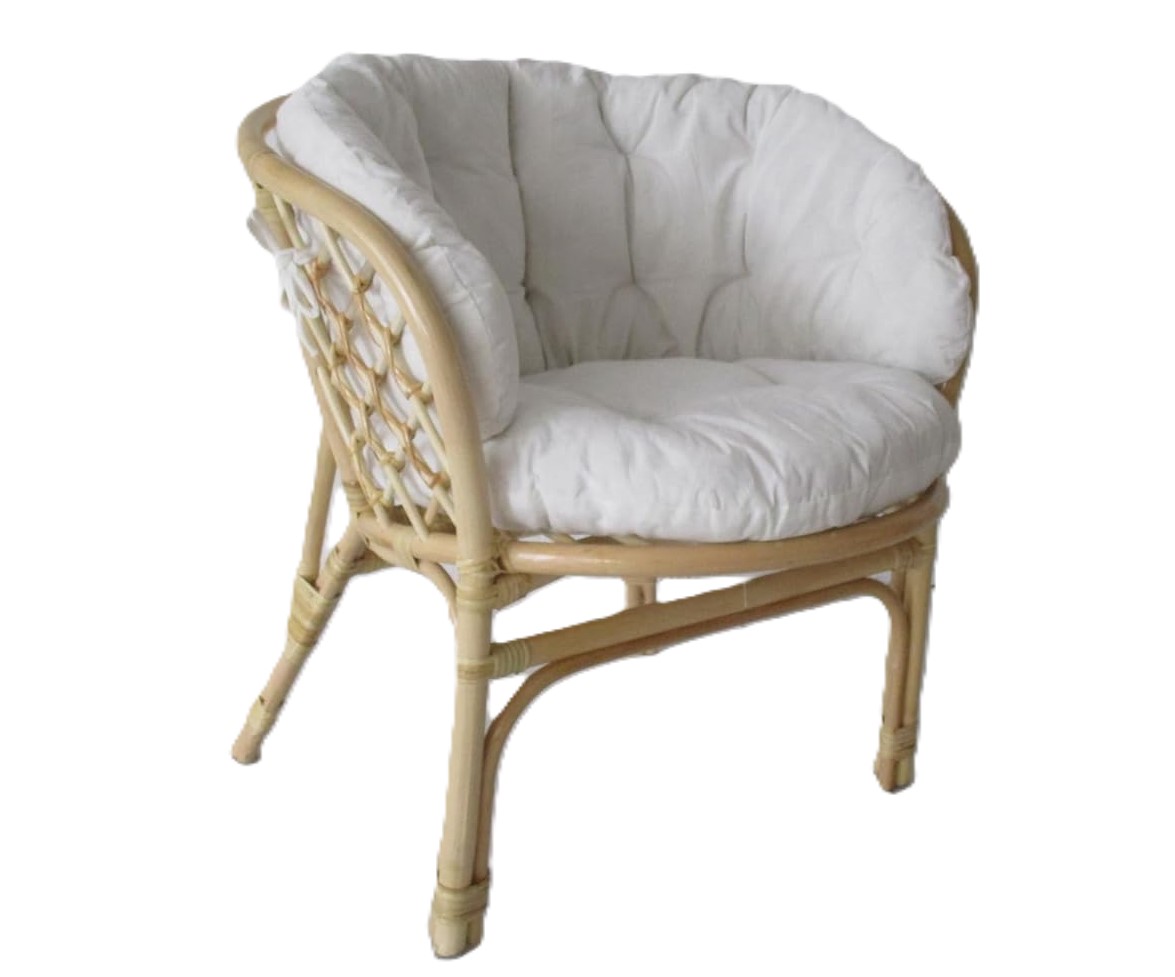 Salotto rattan naturale vimini  Bahama Naturale 5 posti - 4