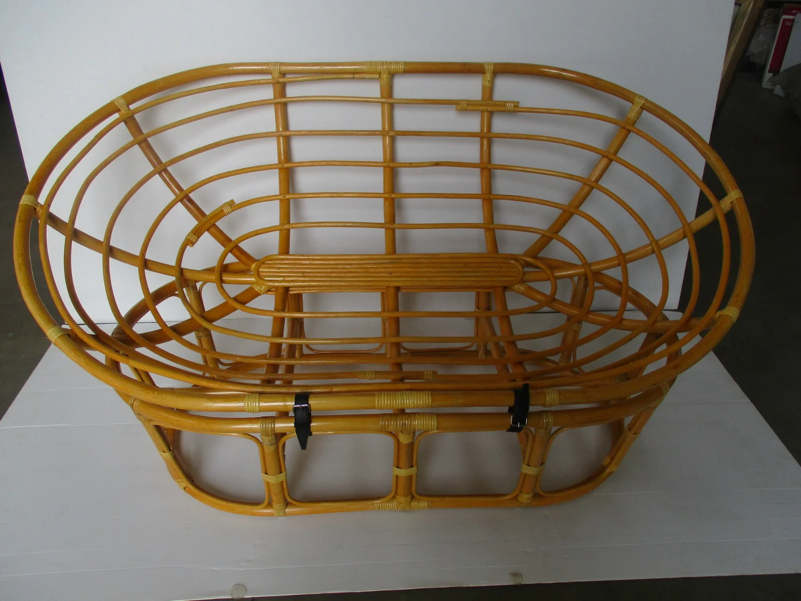 Divano Mamasan – Relax di Coppia in Rattan Color Miele - 5