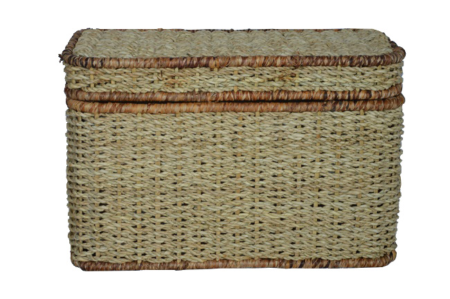 Baule Portabiancheria in Banano Cm 66x40x45 H