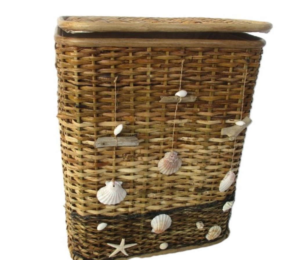 Cesto Portabiancheria Coastal Cm 40x28x53 H