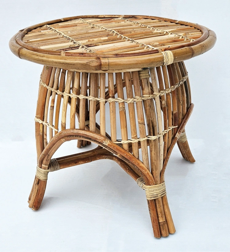 Salotto rattan naturale  vimini Bali Set 4 Posti in Pregiate Canne di Malacca - 3