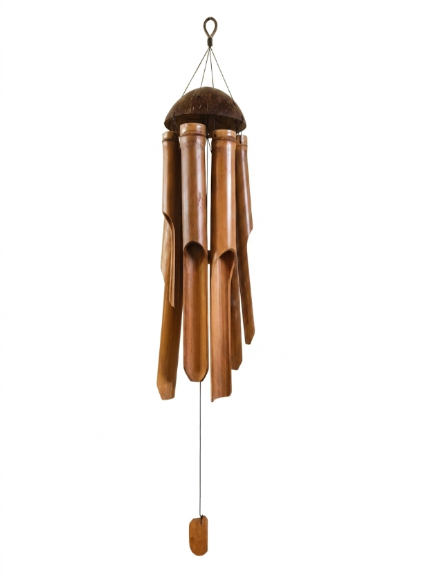 Scaccia Guai Bamboo e Cocco Minimal – 56 cm