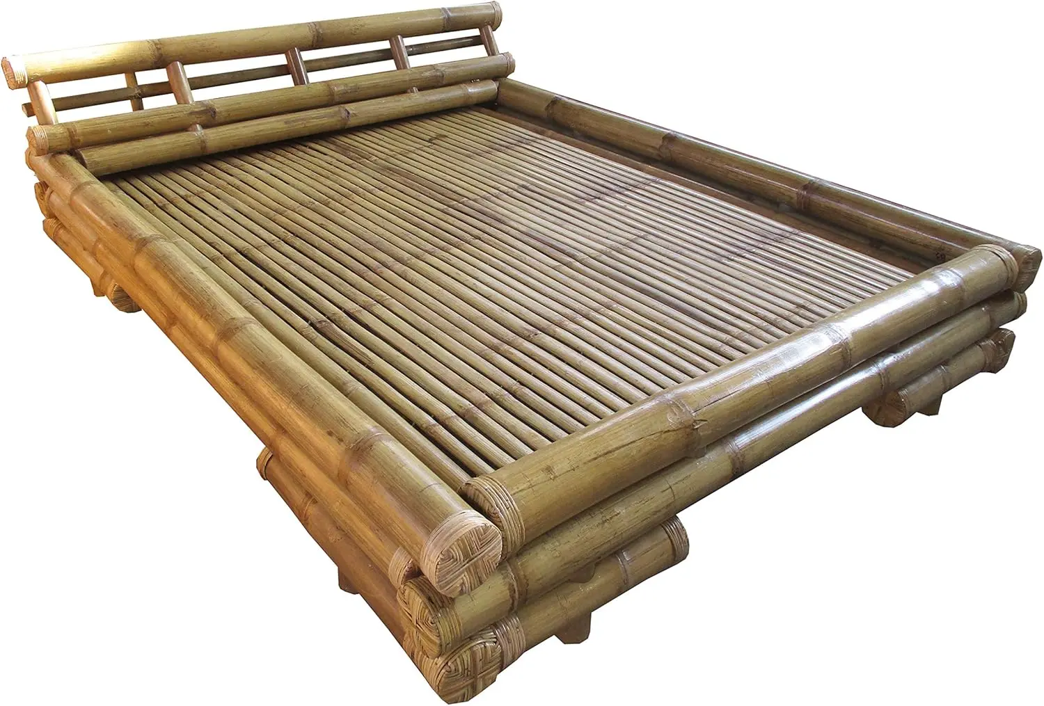 Letto in Bamboo Naturale | Design Etnico e Sostenibile Dal Pozzo Andrea