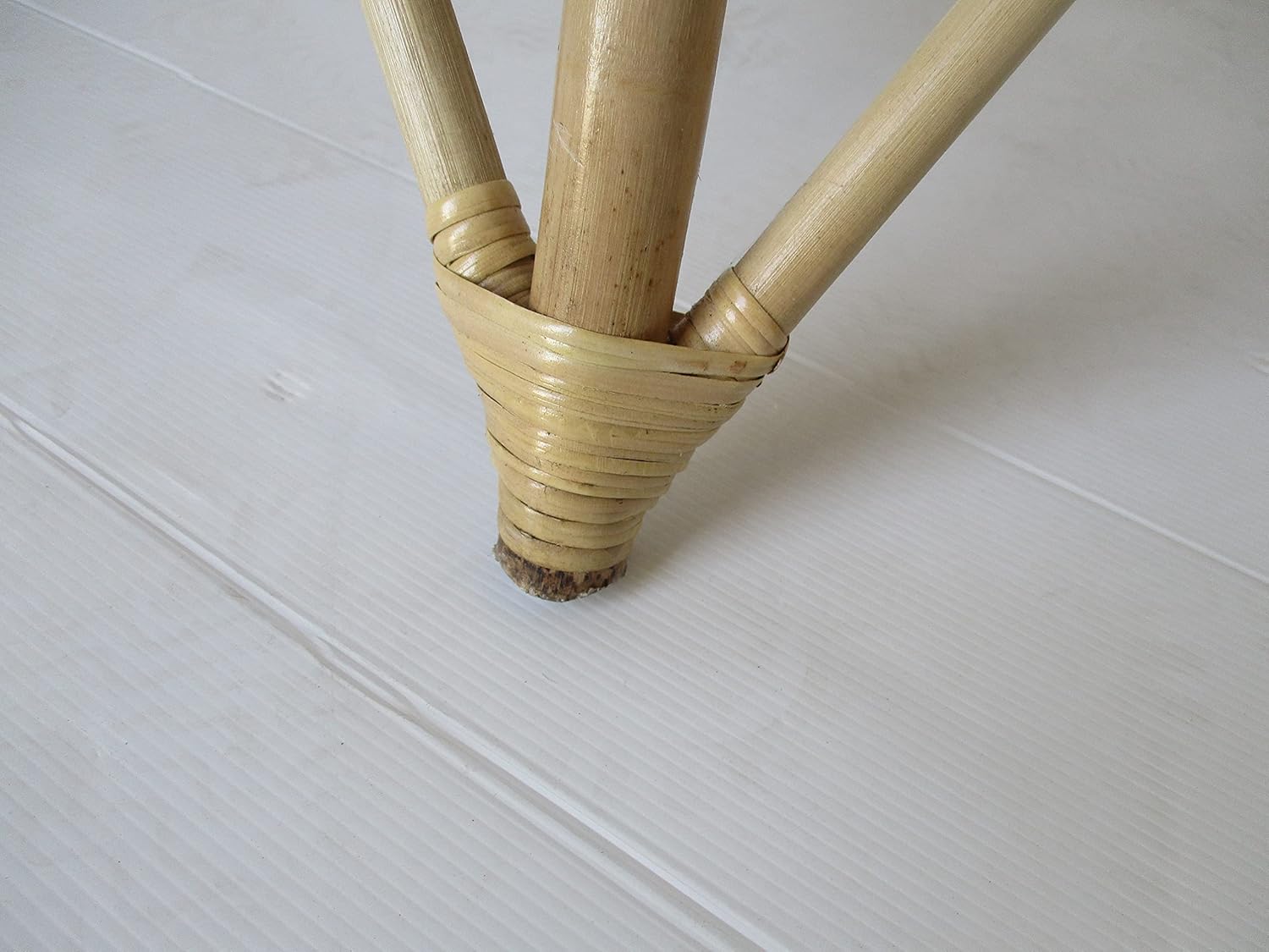 tavolo da pranzo  rattan midollino naturale rotondo cm 75x75 H art TAV/75G - 5