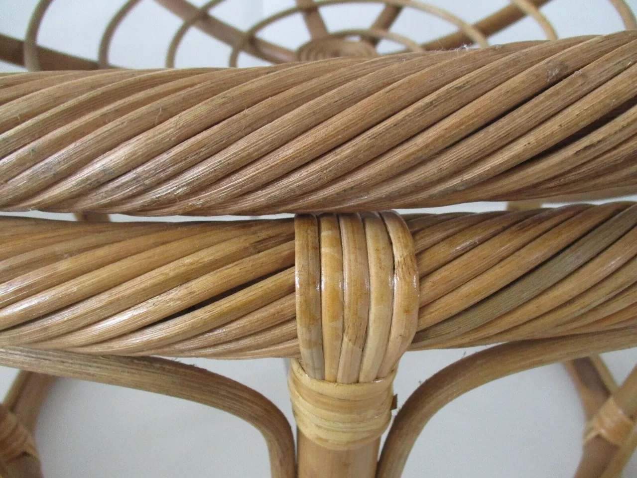 Poltrona Papasan in rattan naturale Naturale - 3