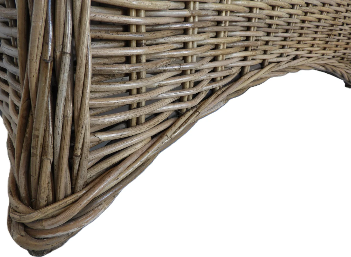 Salotto  in rattan naturale per esterno ed interno Champiro - 5