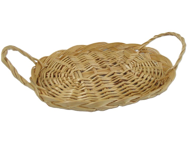 cestino vassoio ovale cm 19x14x2 H