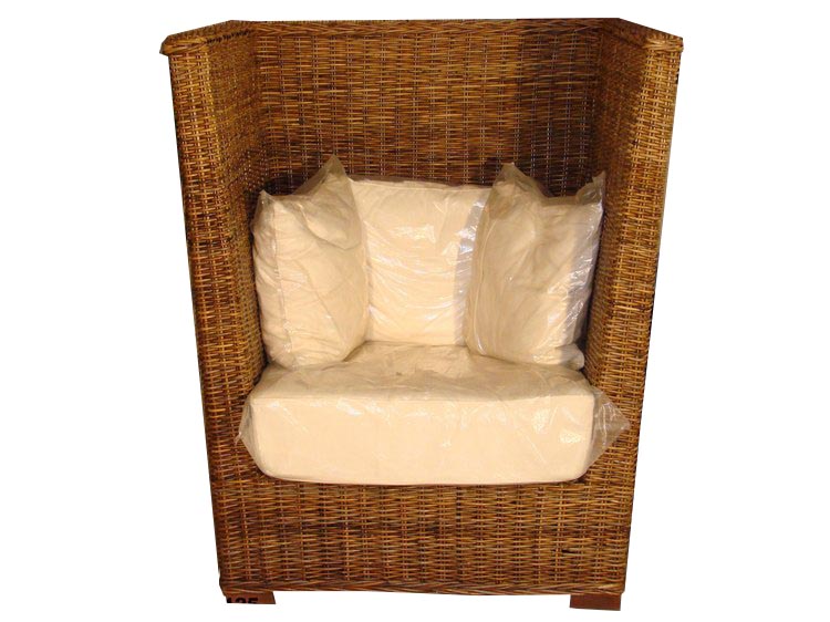 Poltrona Impero - intreccio in Croco